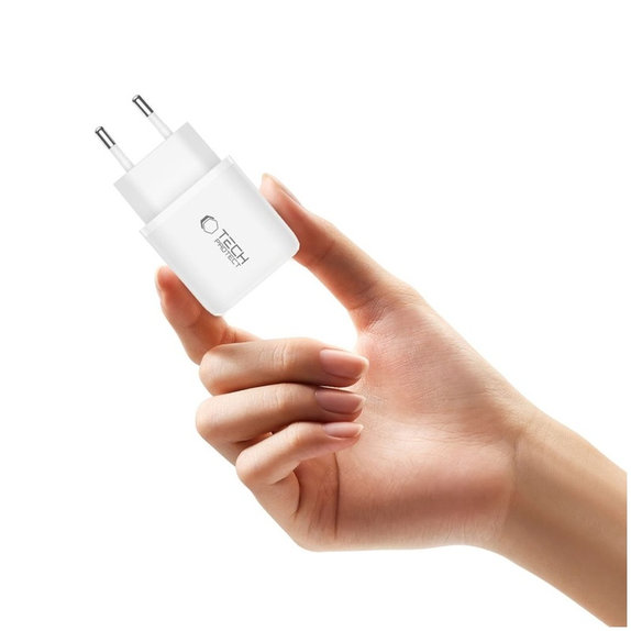 Netzladegerät NCA20 2-PORT PD 20W / QC3.0, weiß, Tech-Protect