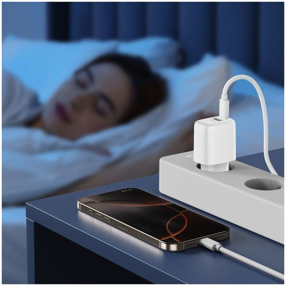 Netzladegerät NCA20 2-PORT PD 20W / QC3.0, weiß, Tech-Protect