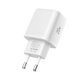 Netzladegerät NCA20 2-PORT PD 20W / QC3.0 + USB-C Cable, weiß, Tech-Protect