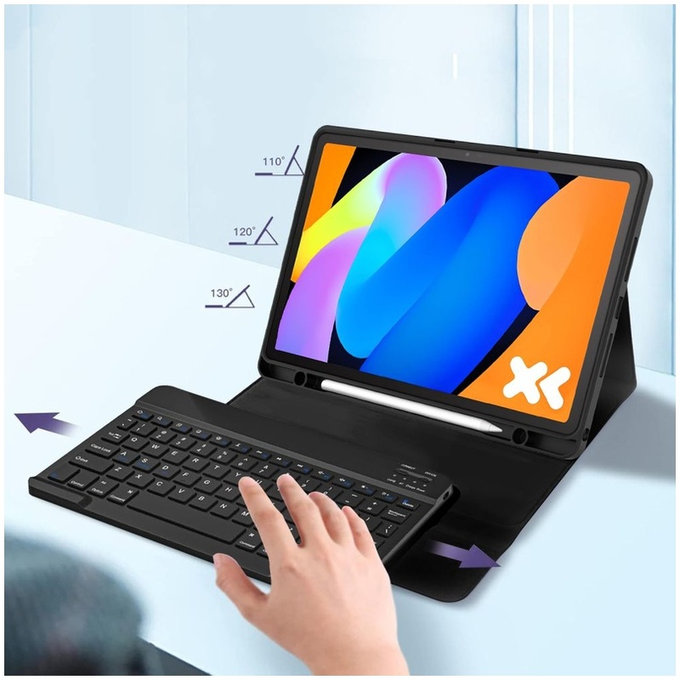 Hülle Sc Pen + Keyboard für Lenovo Idea Tab / K11 Gen 2 11.0 TB-336, schwarz, Tech-Protect