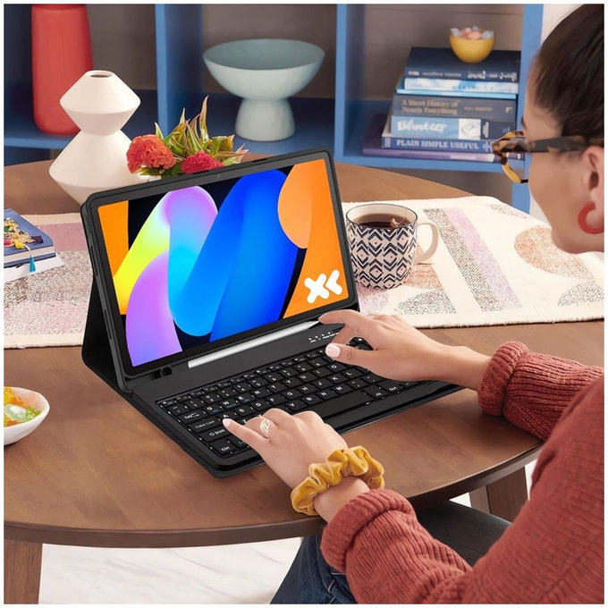 Hülle Sc Pen + Keyboard für Lenovo Idea Tab / K11 Gen 2 11.0 TB-336, schwarz, Tech-Protect