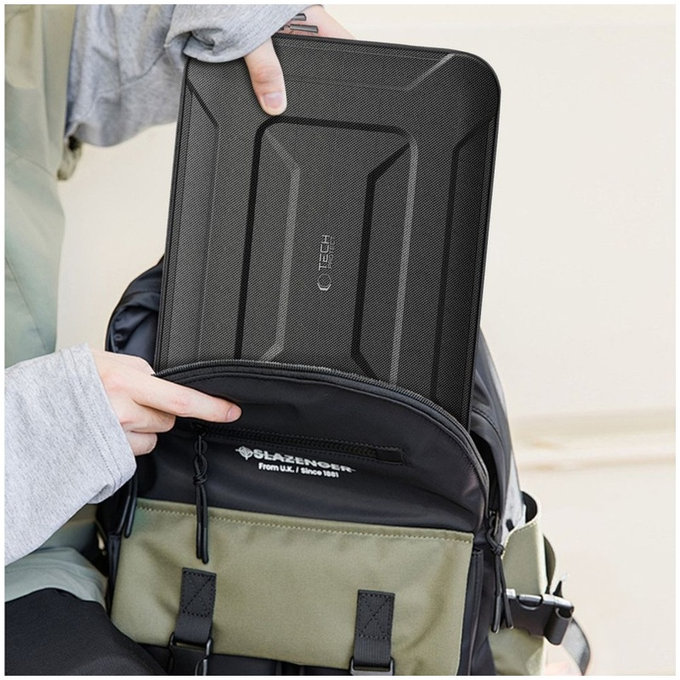 Laptop-Hülle Ranger-X Tactical 13-14, schwarz, Tech-Protect