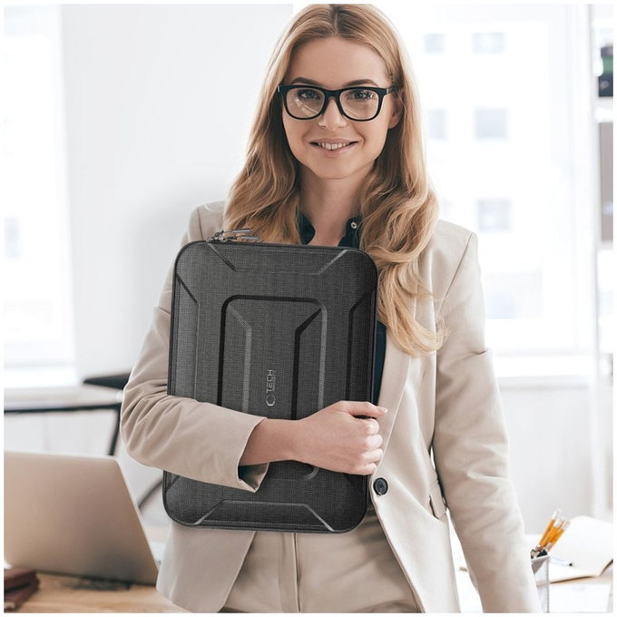 Laptop-Hülle Ranger-X Tactical 13-14, schwarz, Tech-Protect