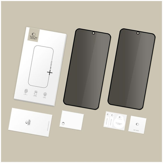Privacy-Panzerglas Glass Spy+ 2-PACK für Samsung S25 FE, Tech-Protect