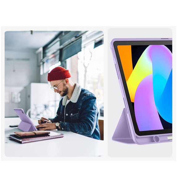 Hülle Sc Pen für Lenovo Idea Tab / K11 Gen 2 11.0 TB-336, violett, Tech-Protect
