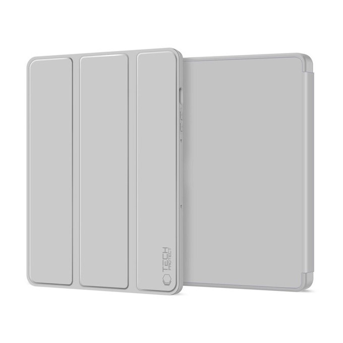 Hülle Sc Pen für Samsung Tab S9 11.0 / S9 FE / S10 FE / S10 Lite 10.9 X710 / X716B / X510 / X516B / X520 / X526 / X400 / X406B, grau, Tech-Protect
