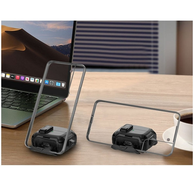 Kopfhörer-Hülle Carbonox MagSafe für Samsung Buds 3 / 3 FE / 3 Pro, schwarz, Tech-Protect