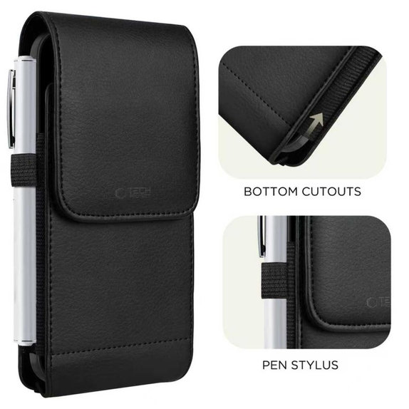 Universelle Handytasche SM75 5.8-6.8 Inch, schwarz, Tech-Protect