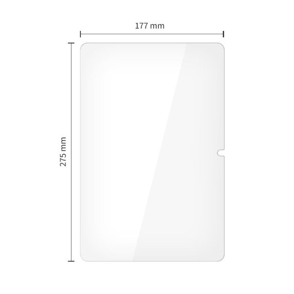 Panzerglas Glass Fit+ 2-PACK für Xiaomi Poco Pad M1 / Redmi Pad Pro / 2 Pro 12.1, transparent, Tech-Protect