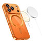 Hülle MagFlex MagSafe für iPhone 17 Pro Max, Shiny Cosmic Orange, Tech-Protect