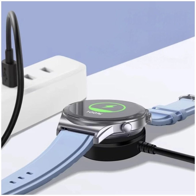 Kabel MC03 Ultraboost Magnetic Charging USB Cable 100cm für Samsung Watch, schwarz, Tech-Protect