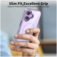 Hülle MagMat MagSafe für iPhone 17, Lavender/Clear, Tech-Protect