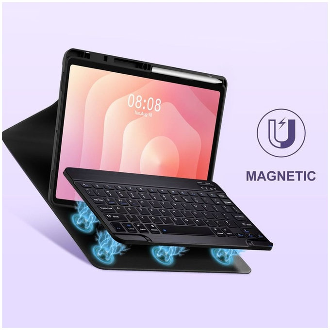 Hülle Sc Pen + Keyboard für Samsung Tab S11 11.0 X730 / X736B, schwarz, Tech-Protect