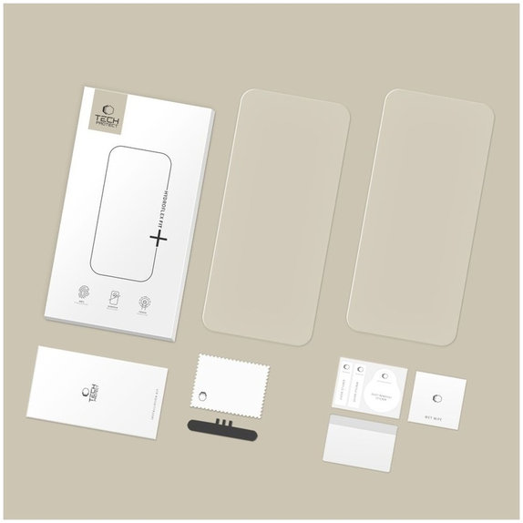 Hydrogel-Folie Hydro Flex+ 2-PACK für Motorola Edge 60 / 60 Pro / 60 Fusion, transparent, Tech-Protect