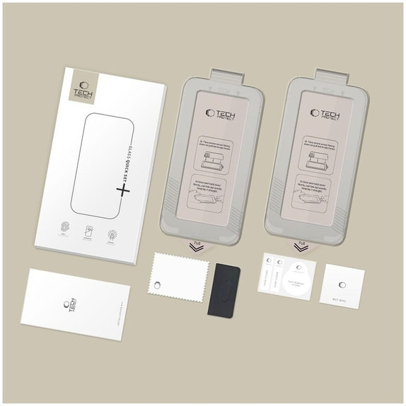 Panzerglas Quick Set+ 2-Pack für Samsung S26 Ultra, Black, Tech-Protect