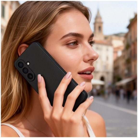 Hülle Smart Wallet für Samsung S26, Matte Black, Tech-Protect