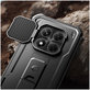 Kevlar Cam+ Hülle mit 2 Front-Rahmen für Xiaomi Redmi Note 15 Pro 5G, Schwarz, Tech-Protect