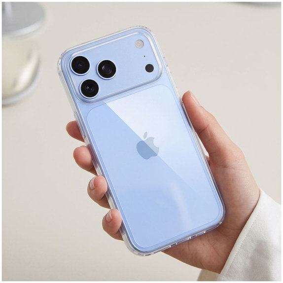 Case FlexAir Hybrid für iPhone 17 Pro / 18 Pro, Clear, Tech-Protect