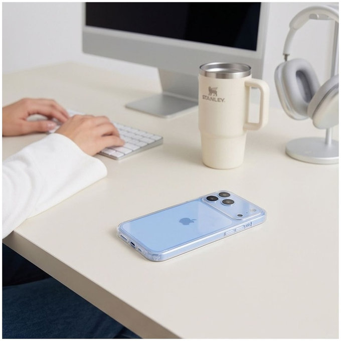 Case FlexAir Hybrid für iPhone 17 Pro Max / 18 Pro Max, Clear, Tech-Protect
