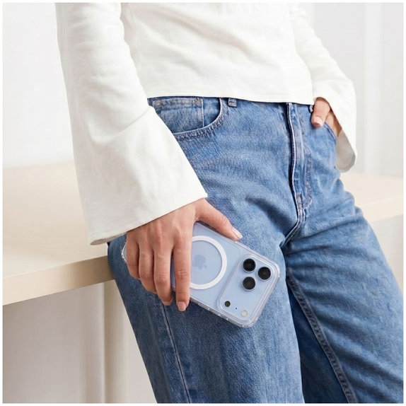Schutzhülle FlexAir Hybrid MagSafe für iPhone 17 Pro / 18 Pro, číre, Tech-Protect
