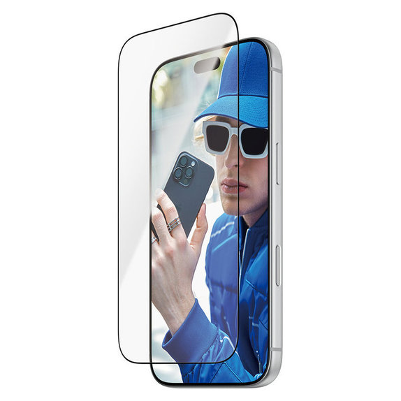 Schutzglas UWF mit Applikator für iPhone 18 Pro/17 Pro, Schwarz, PanzerGlass