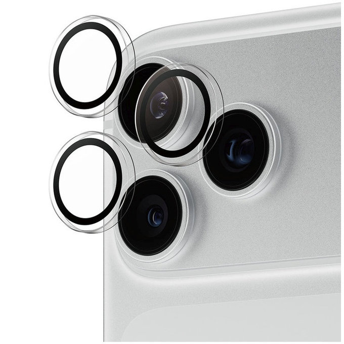Kameralinsenschutz Hoops für iPhone 18 Pro/18 Pro Max, Transparent, PanzerGlass