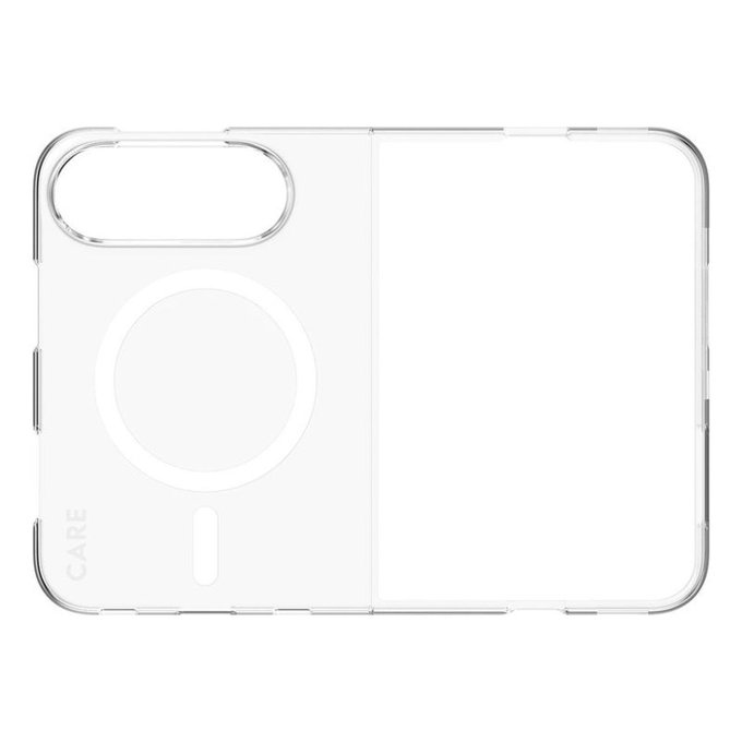 SL1M Hülle mit MagSafe für iPhone Duo, Transparent, PanzerGlass