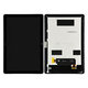 Huawei MediaPad T5 10.1 - LCD Display + Touchscreen Front Glas + Rahmen (Black) - 02352DPC, 02352DPT Genuine Service Pack