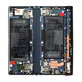 Huawei Mate XS - LCD Display + Touchscreen Front Glas + Rahmen + Akku Batterie (Interstellar Blue) - 02353LYS