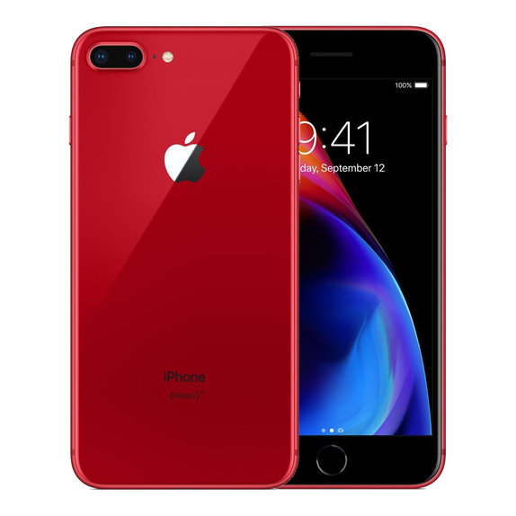 Apple iPhone 8 Plus (PRODUCT)RED 128GB A+ Refurbished