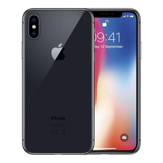 Apple iPhone X Space Gray 256GB B Refurbished