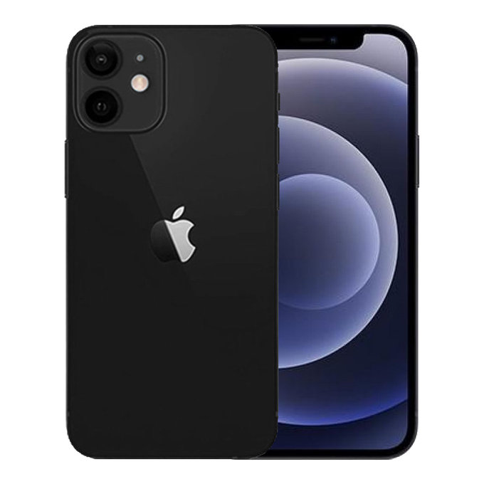 Apple iPhone 12 Mini Black 64GB B Refurbished