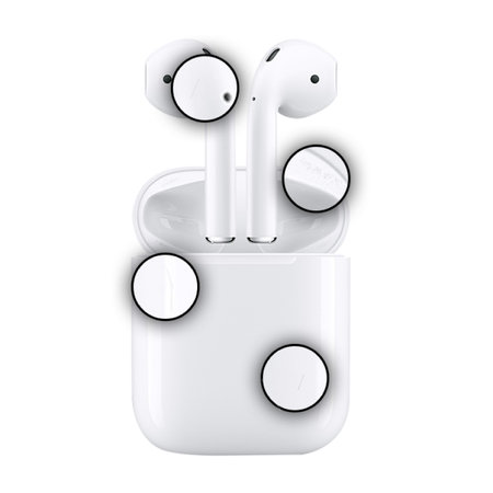Apple AirPods (2nd Gen) mit Wireless-Fall A Refurbished