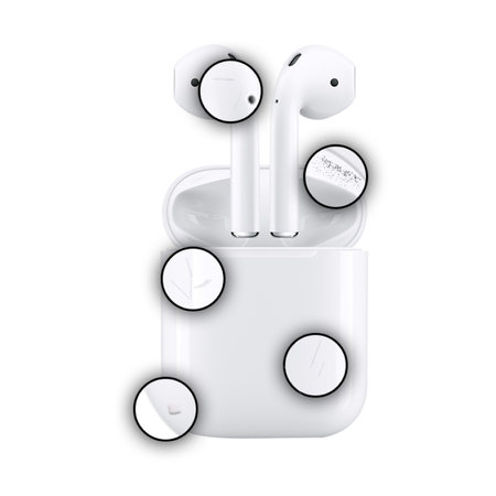 Apple AirPods (2nd Gen) mit Wireless-Fall B Refurbished