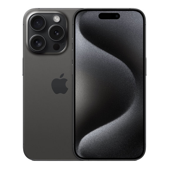 Apple iPhone 15 Pro Black Titanium 512GB A+ Refurbished