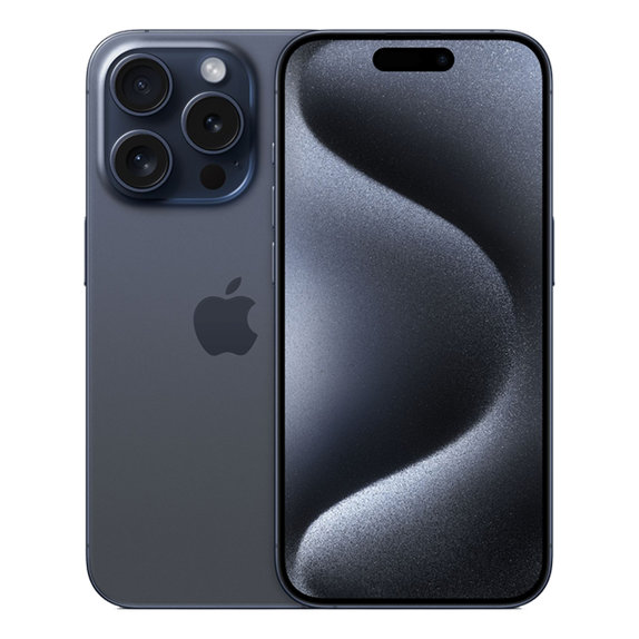 Apple iPhone 15 Pro Blue Titanium 128GB B Refurbished