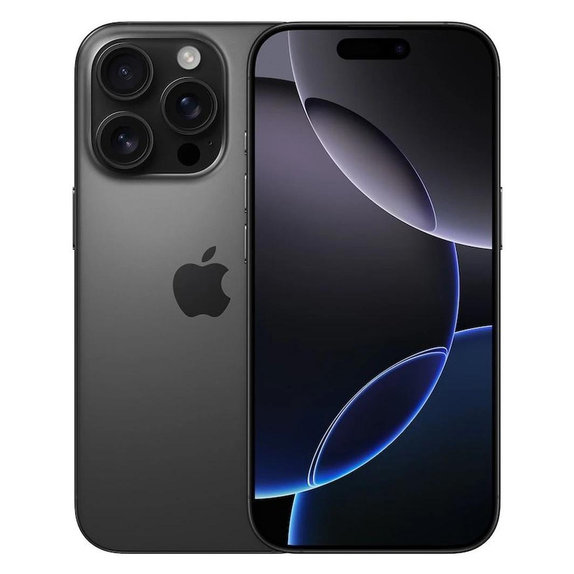 Apple iPhone 16 Pro Black Titanium 128GB B Refurbished