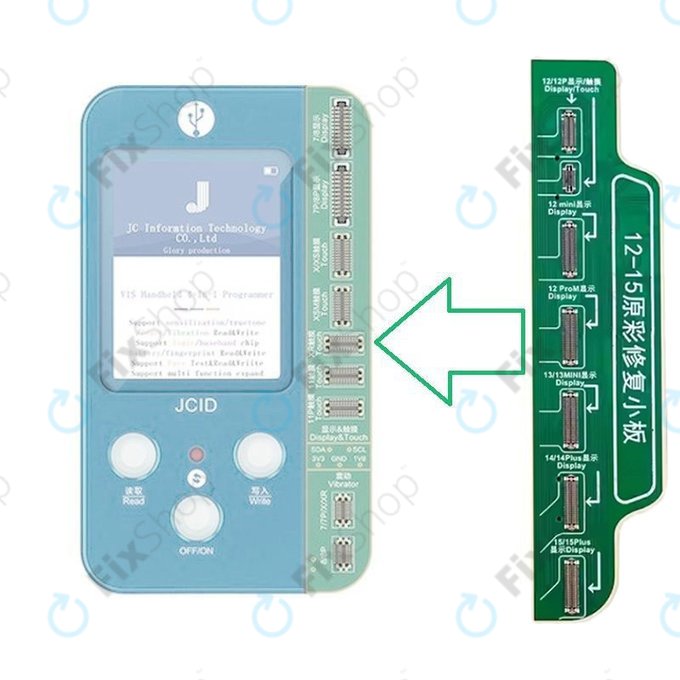 JC V1S, V1SE - LCD Board für iPhone 12-series, 13, 14, 14 Plus,15-series (Latest Version 2023)