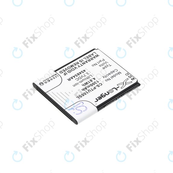 Batterie für Panasonic Kx-Tu150, Kx-Tu150exr, 1300mAh, Li-Ion, 3.7V, 454854AR, HQ