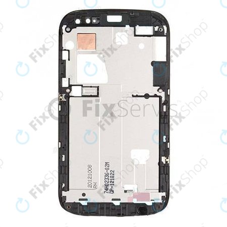 HTC One V - LCD Display + Touchscreen Front Glas + Rahmen - 80H01297-00, 80H01297-03 Genuine Service Pack