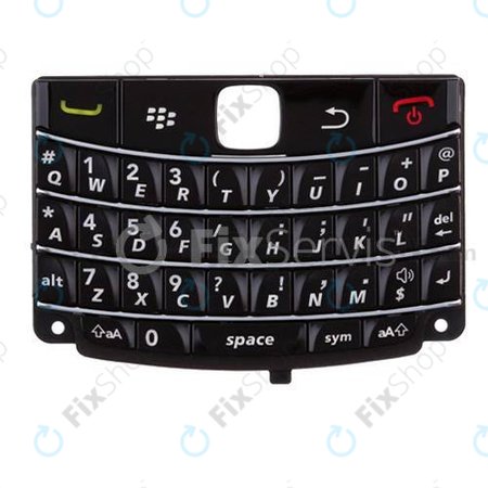 Blackberry Bold Touch 9900 - Backcover (Black)