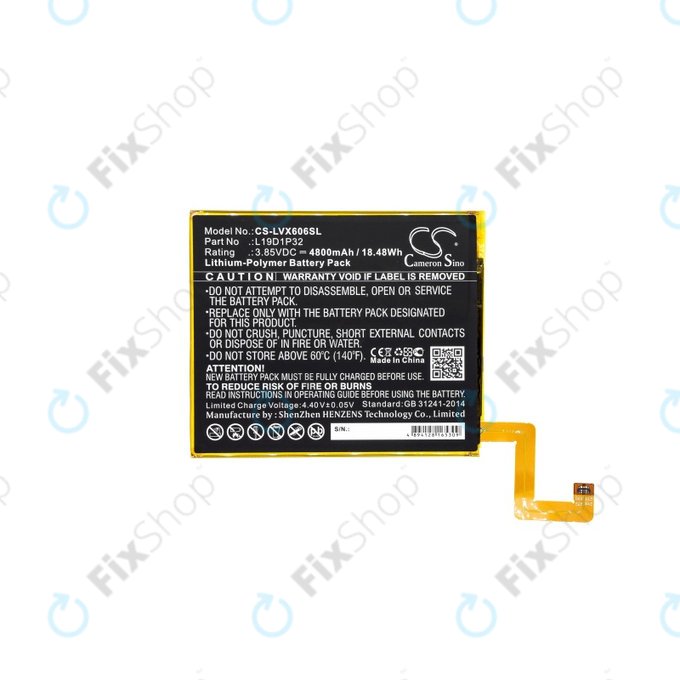 Lenovo Tab M10 Plus - Akku Batterie L19D1P32 4800mAh HQ