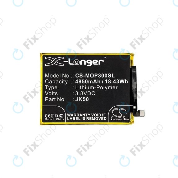 Motorola Moto G7 Power, G8 Power Lite, G9 Play, G10, G20, G30, G50, G51, E7 Plus, E7, E7i Power, E30, E40 - Akku Batterie JK50 4850mAh HQ