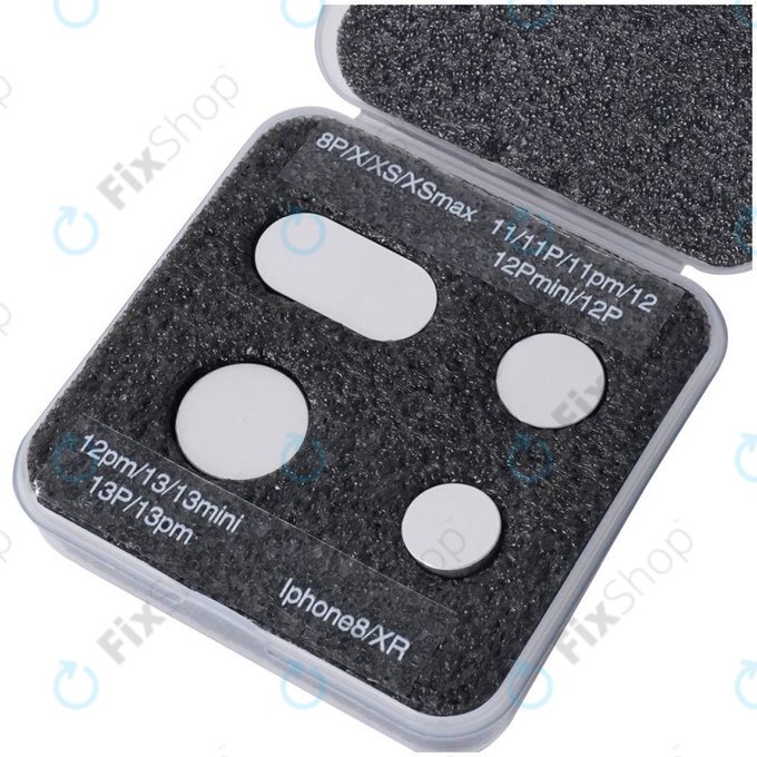 M-Triangel - Schutzfolie für Kameraobjektive (iPhone 8 - 13 Pro Max)