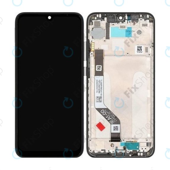 Xiaomi Redmi Note 7 - LCD Display + Touchscreen Front Glas + Rahmen (Black) TFT