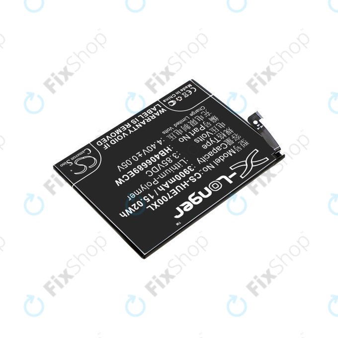 Batterie für Huawei Y7, 3900mAh, Li-Pol, 3.85V, HB406689ECW, HQ