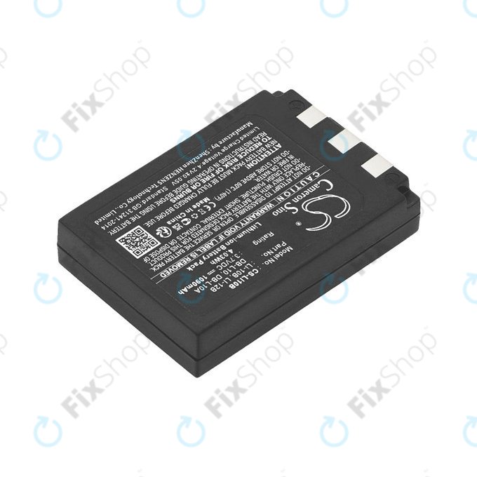 Akku batterie für Olympus C-765 Zoom, Camedia X-3, 1090mAh, Li-Ion, 3.7V, Li-10B, HQ