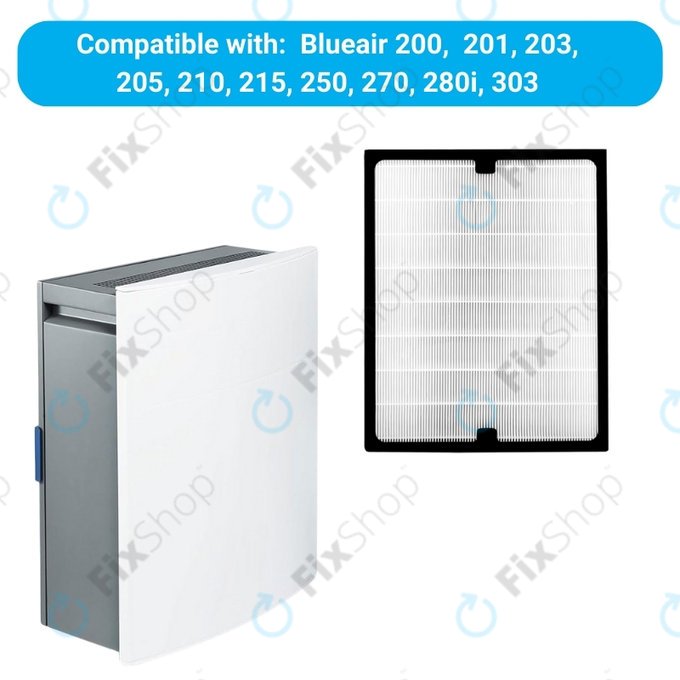 Blueair 200-series, 300-series - HEPA-Filter (Aktivkohle)