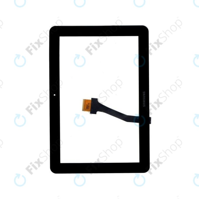 Samsung Galaxy Tab 10.1 P7500 - Touchscreen Front Glas (Black)