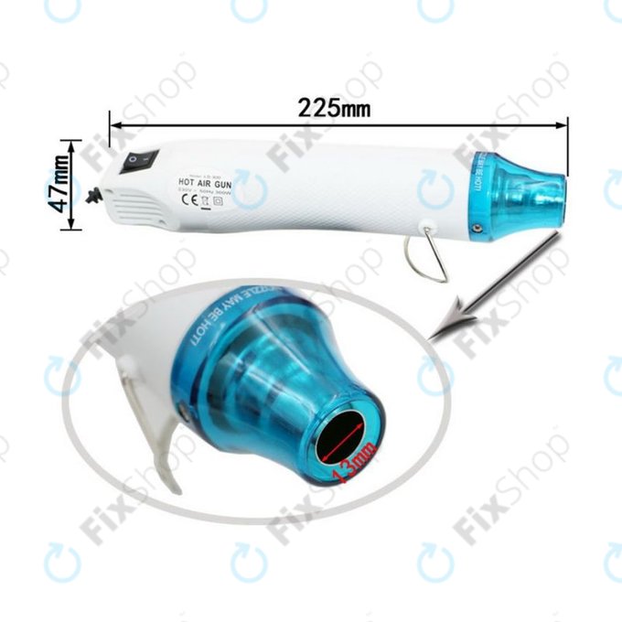 Heißluftpistole (EU 230V, 300W)